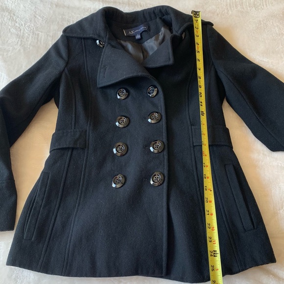 Anne Klein Double- Breasted Trench Coat size S - Picture 4 of 5